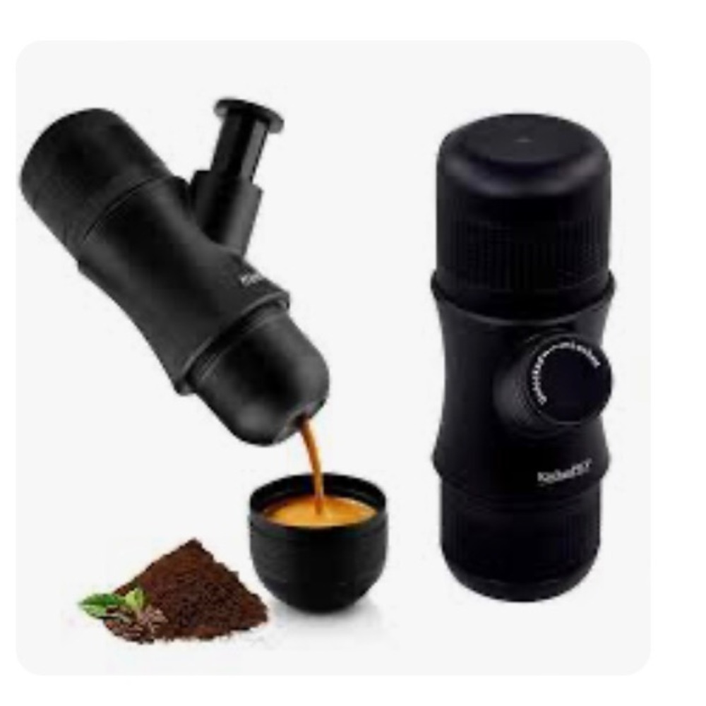 Kitchen Pro Mini Portable Handheld Expresso Coffee Machine Size